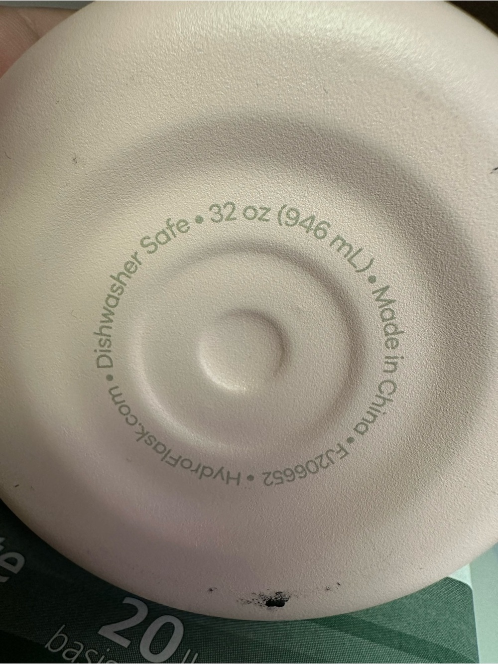 Hydro Flask Replacement Cap in Pale Pink